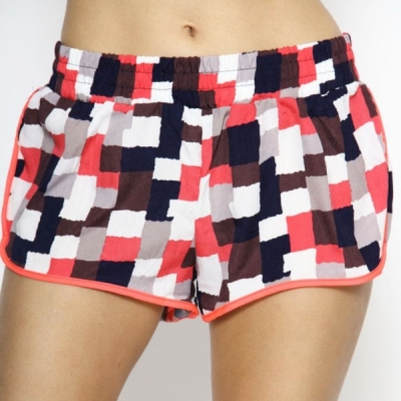 Pants - Checkered Workout Shorts NWT